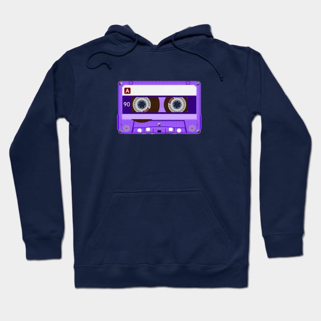 Purple Tape Hoodie by Yourex